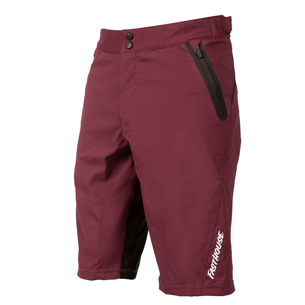 Fasthouse Youth Crossline 2 Shorts Maroon - Image 1