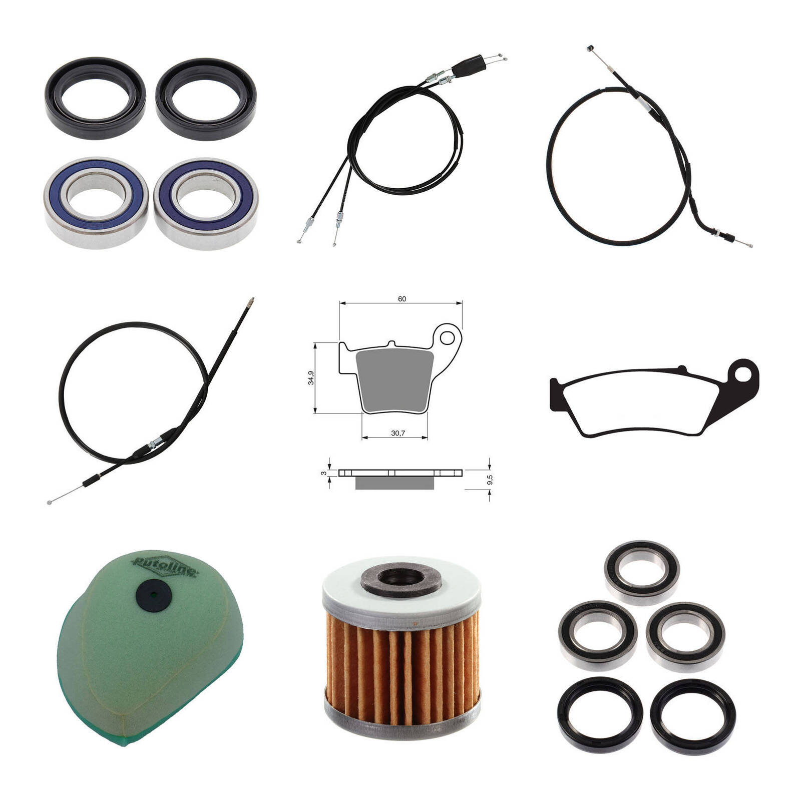 Offroad Refurb Kit - Honda CRF450R '05-'06 - Image 1