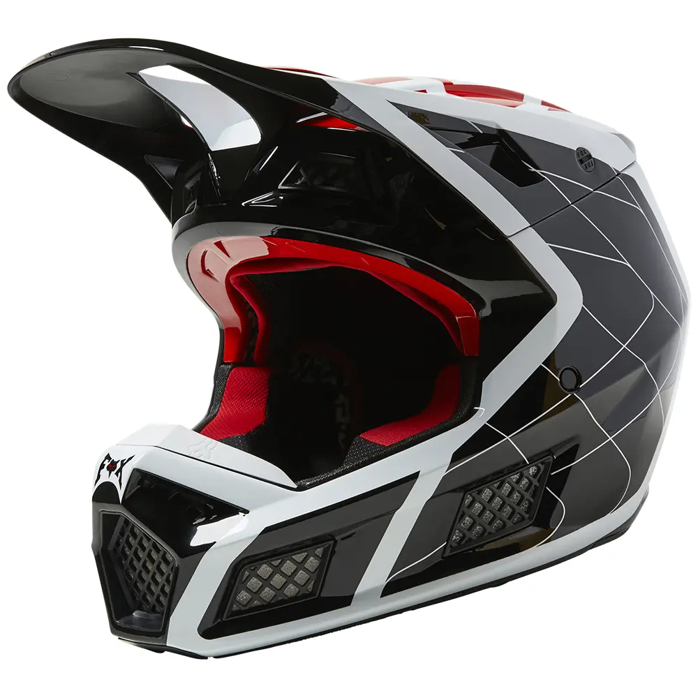 Fox RS Celz ECE Motocross Helmet Red/Black/White
