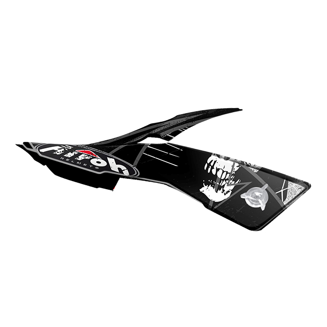 *Switch Peak Scary Black Matt Airoh Helmets [] - Image 1