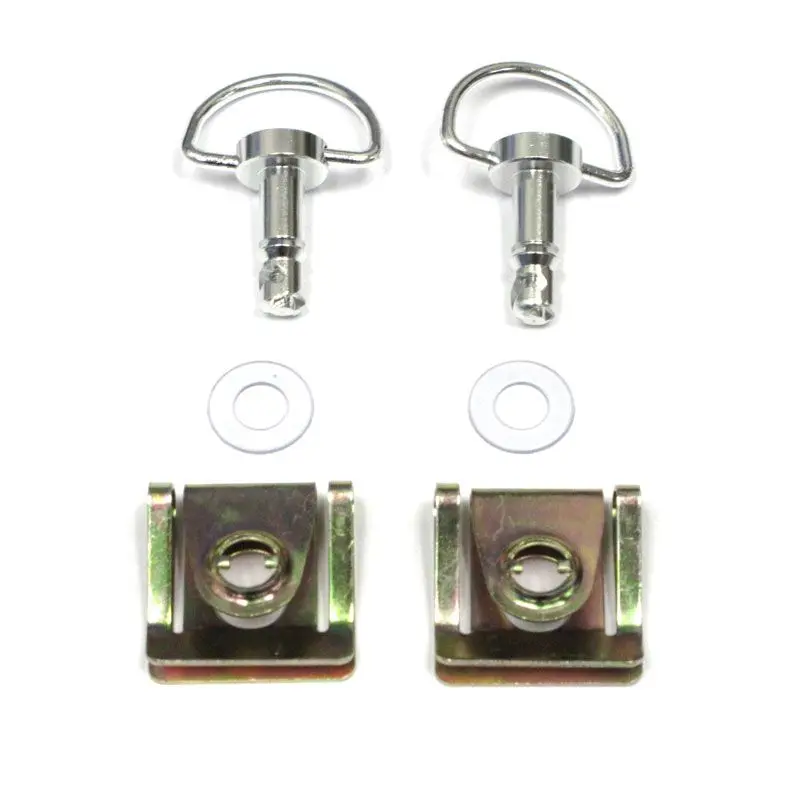 QUICK RELEASE FASTENER 19mm CLIP TYPE (2 pc) Qtr turn