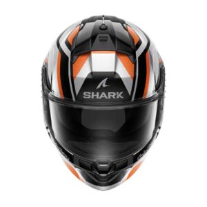 SHARK RIDILL 2 APEX Road Helmet Black/White/Orange - Image 3