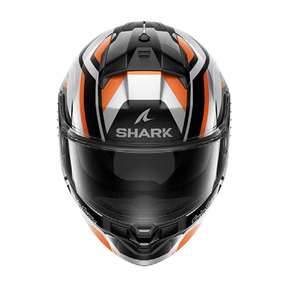 SHARK RIDILL 2 APEX Road Helmet Black/White/Orange - Image 3