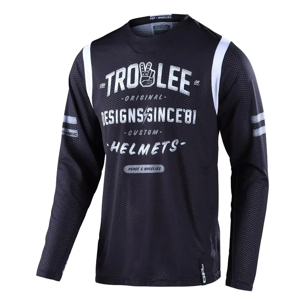Troy Lee Designs GP Air Roll Out Motocross Jersey Black