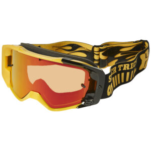 Fox Vue Supr Trik LE Motocross Goggles Black/Yellow - Image 2