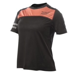 Fasthouse Alloy Sidewinder Short SLeeve Jeresy Ladies Mauve/Black - Image 1