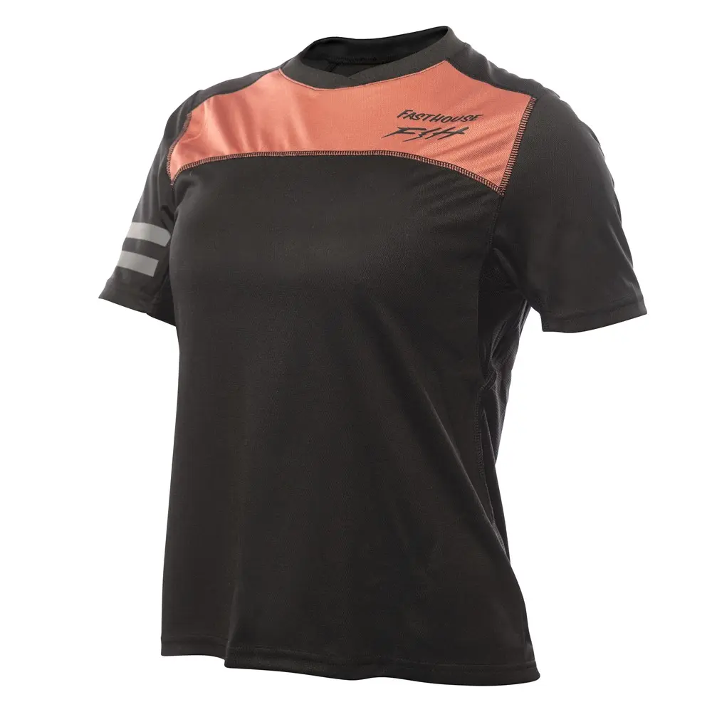 Fasthouse Alloy Sidewinder Short SLeeve Jeresy Ladies Mauve/Black