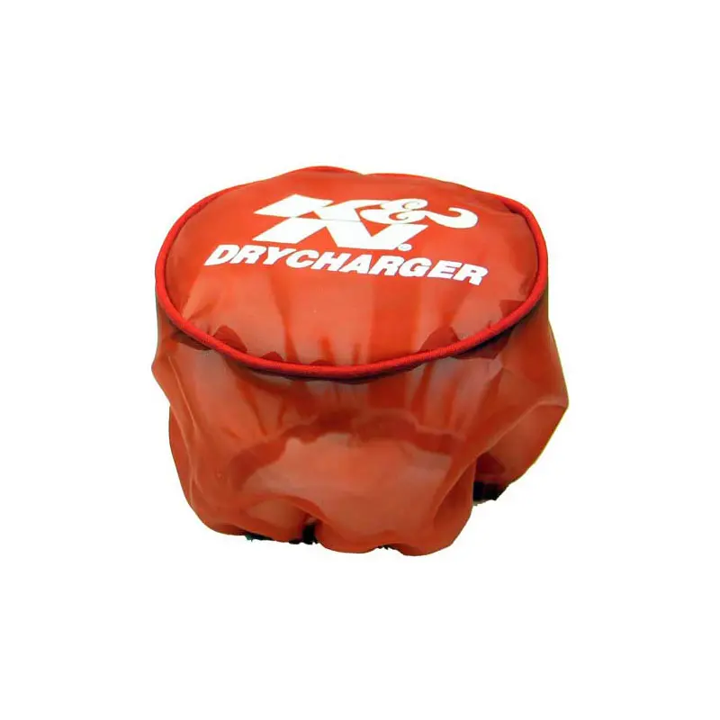 Air Filter K$N Drycharger Round Tapered Red