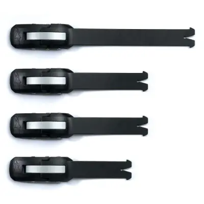 Alpinestars Tech-3/6 Buckle & Strap Set Black