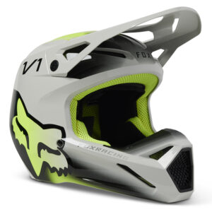 Fox V1 TOXSYK MIPS ECE Motocross Helmet Youth Steel Grey - Image 1