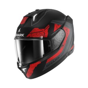 Shark SKWAL i3 RHAD Road Helmet Matte Black/ Charcoal/ Red - Image 1