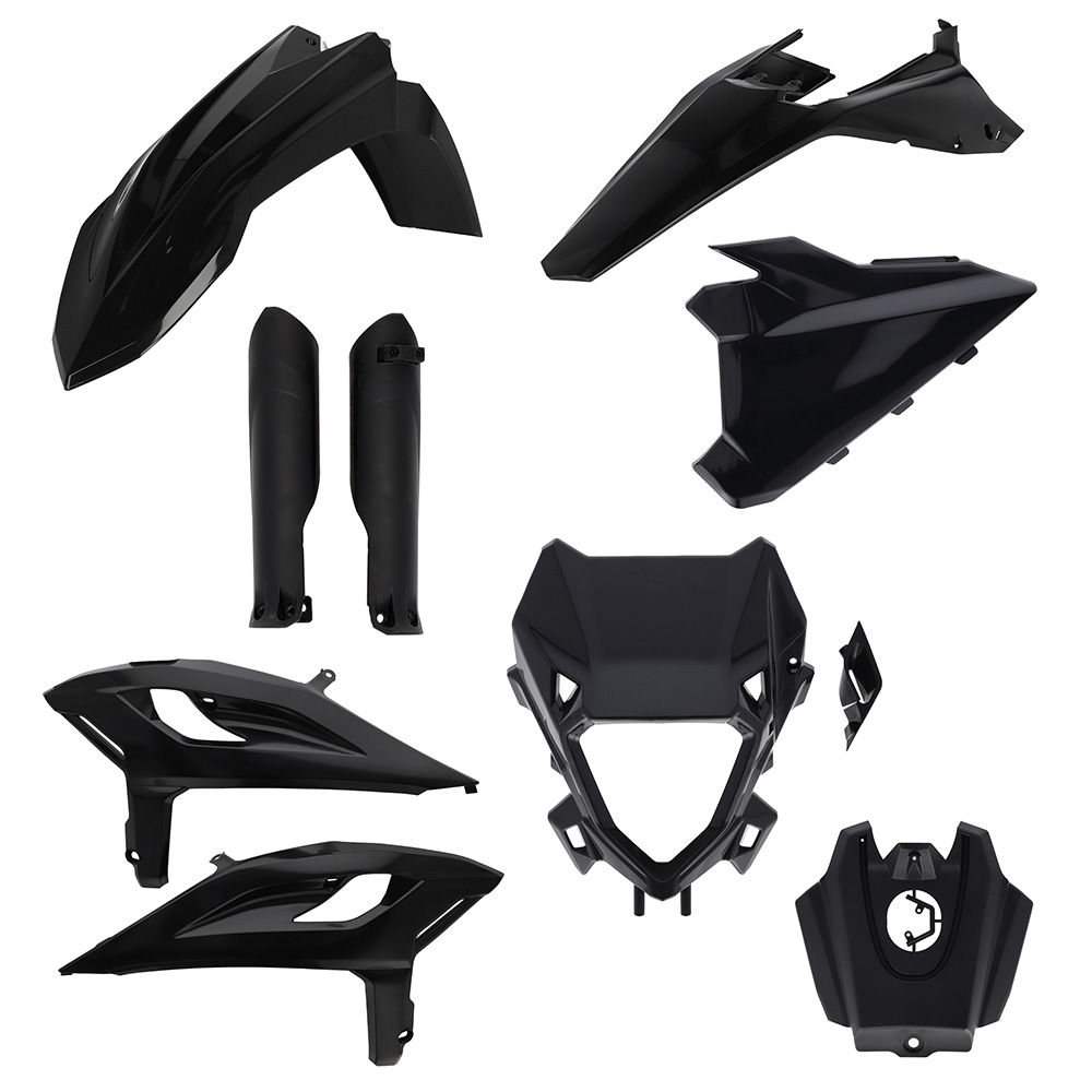Full Plastic Kit Beta RR 2025 /X-Pro 2025-26 Black Acerbis - Image 1