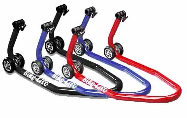 FRONT ADJUSTABLE STAND BLUE WITH SAC10 UNDERFORK ADAPTORS