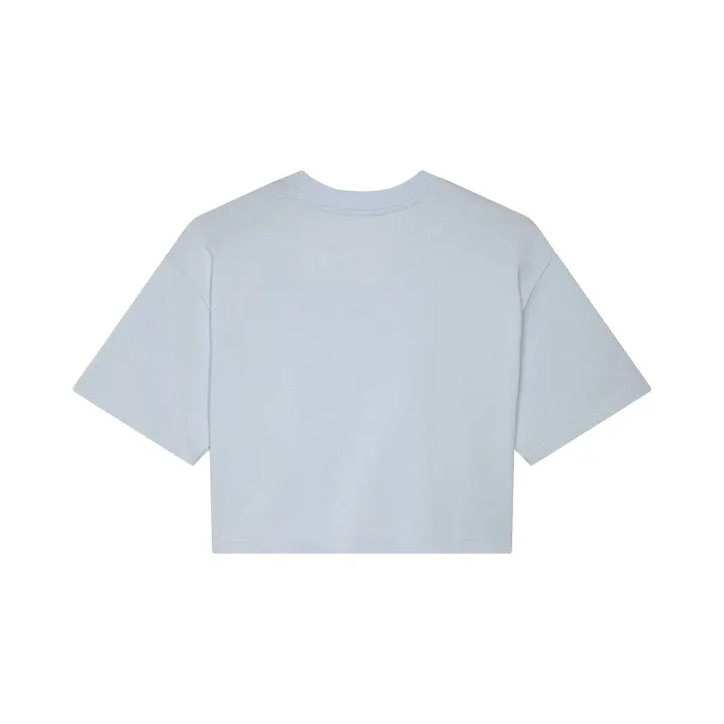 W Wordmark Oversized Crop Tee