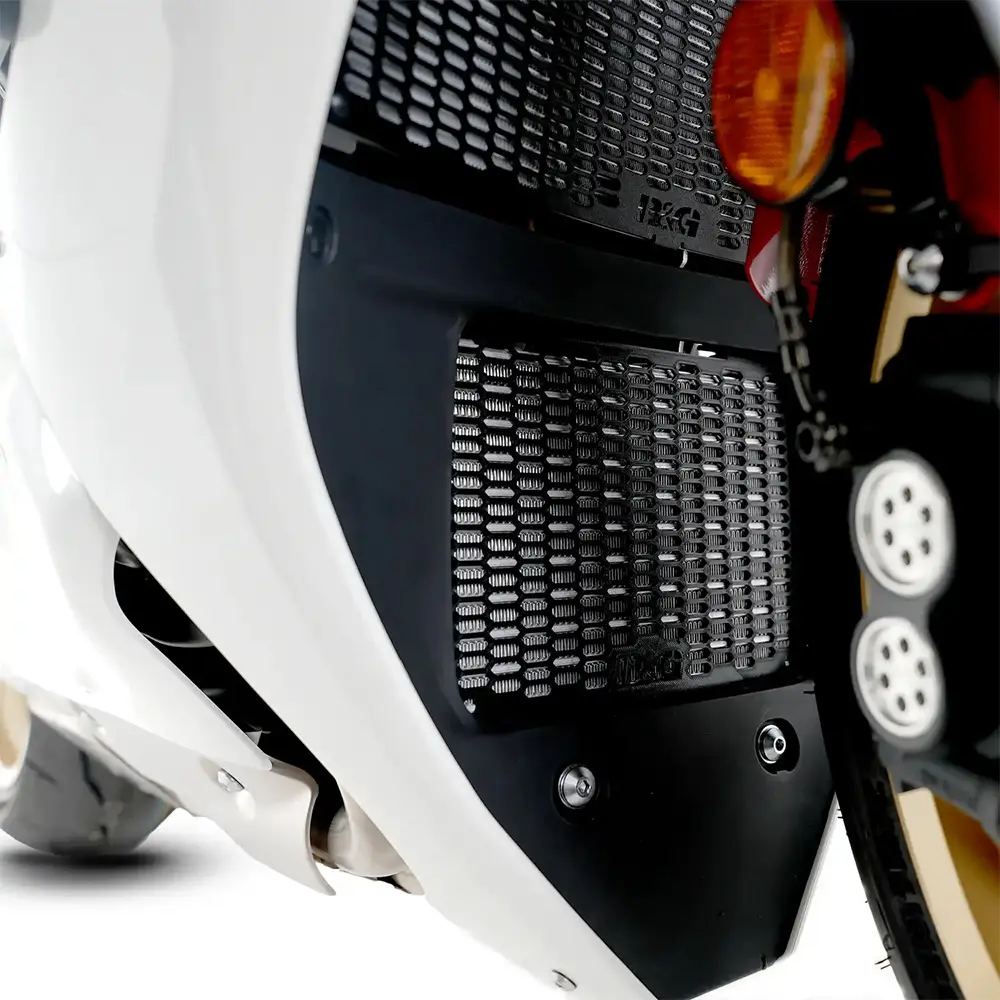 Oil Cooler Guard Yamaha Textured Matt Black R&G