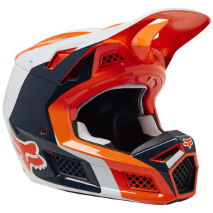 Fox V3 RS Efekt MIPS ECE Motocross Helmet Flo Orange - Image 1
