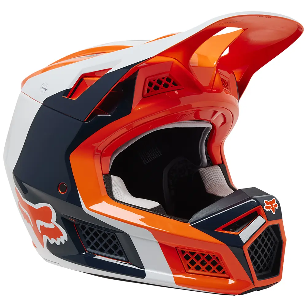 Fox V3 RS Efekt MIPS ECE Motocross Helmet Flo Orange