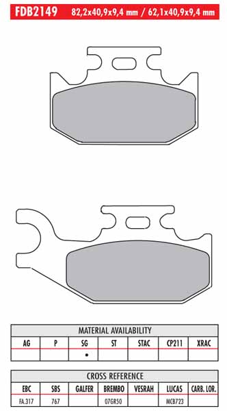 FERODO BRAKE BPADS - Image 114