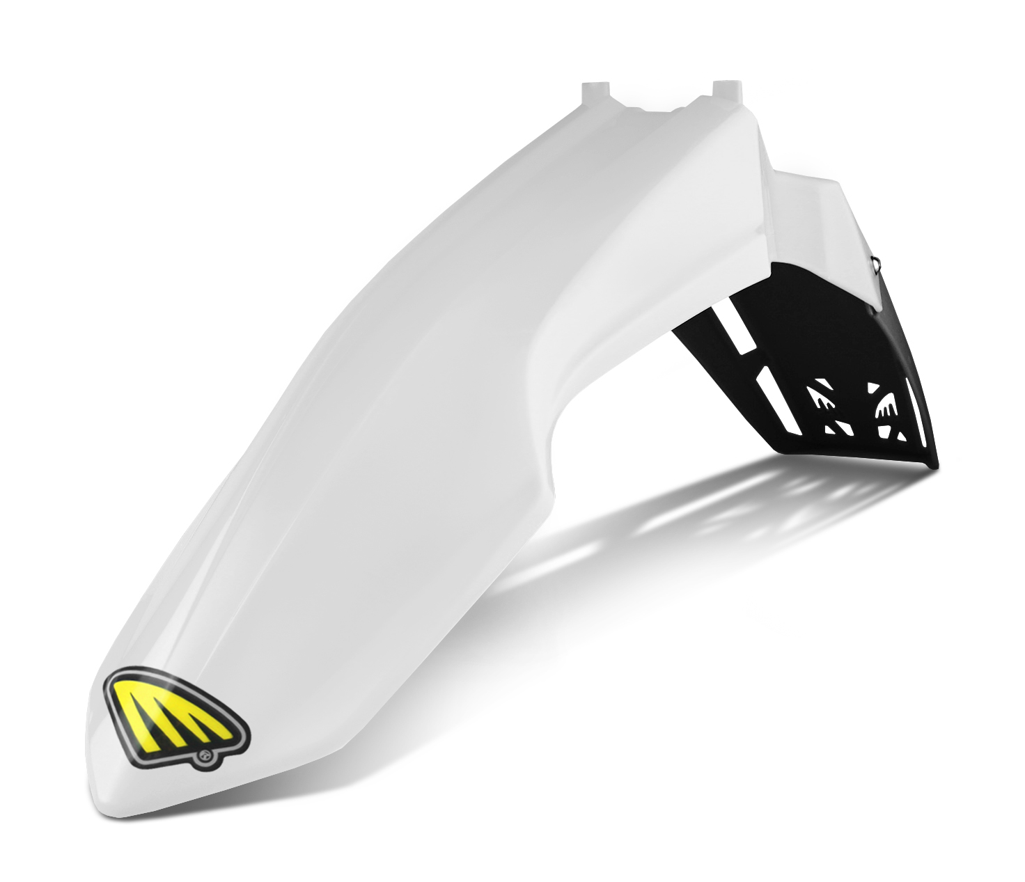 CYCRALITE FRONT FENDER: WHT 10-17 RMZ-250,2008-17 RMZ-450 - Image 1