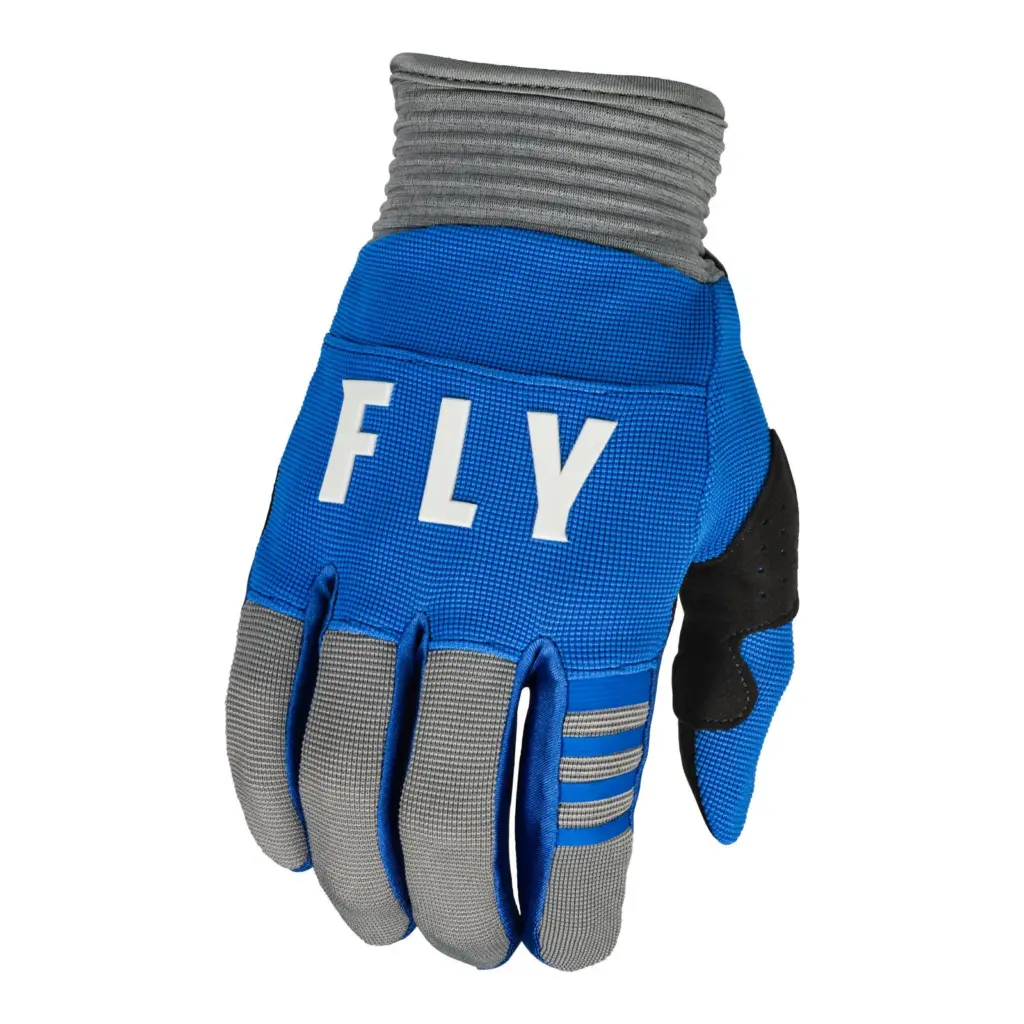 Fly F-16 Motocross Gloves Blue/Grey Youth