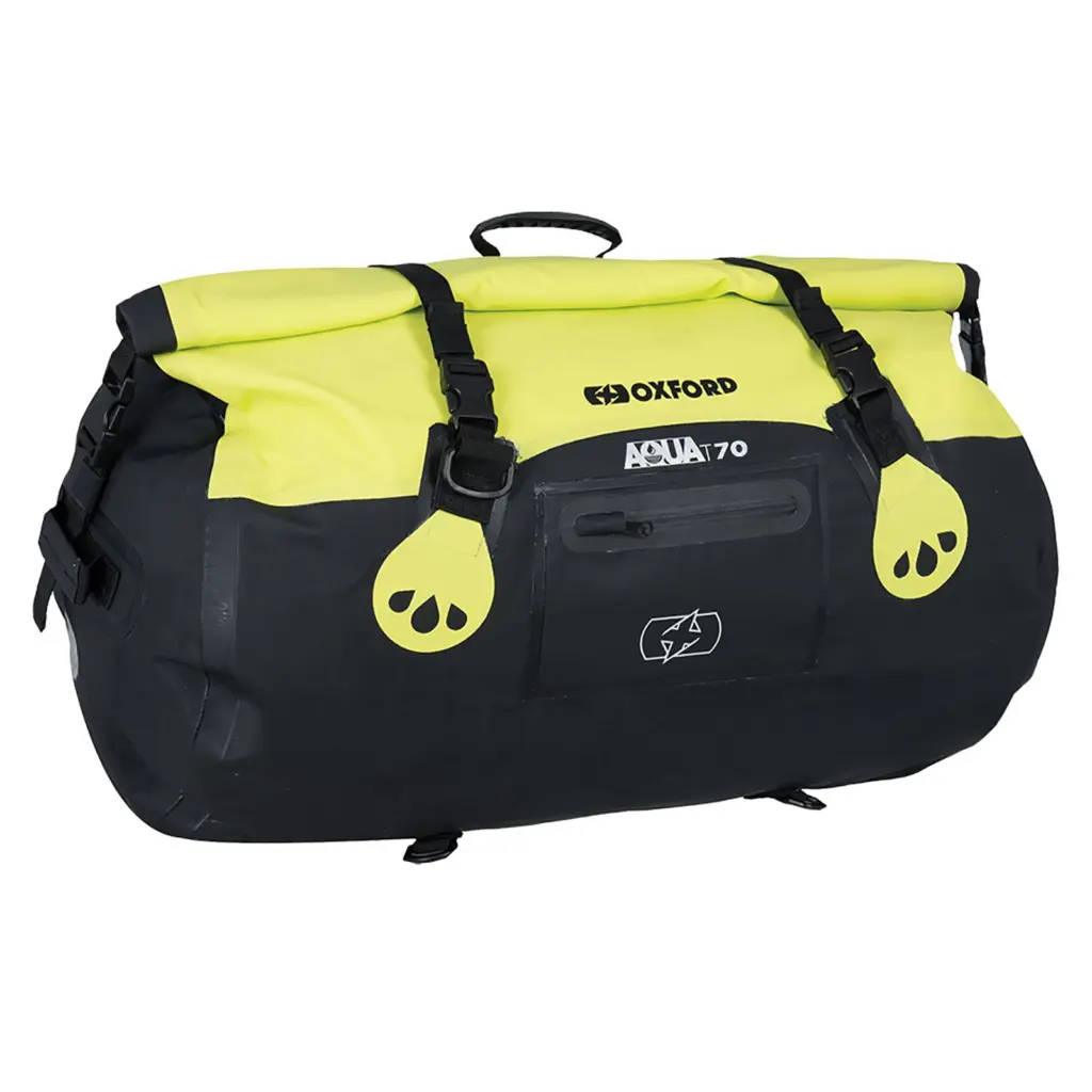 Roll Bag Oxford Aqua T70 Black/Yellow