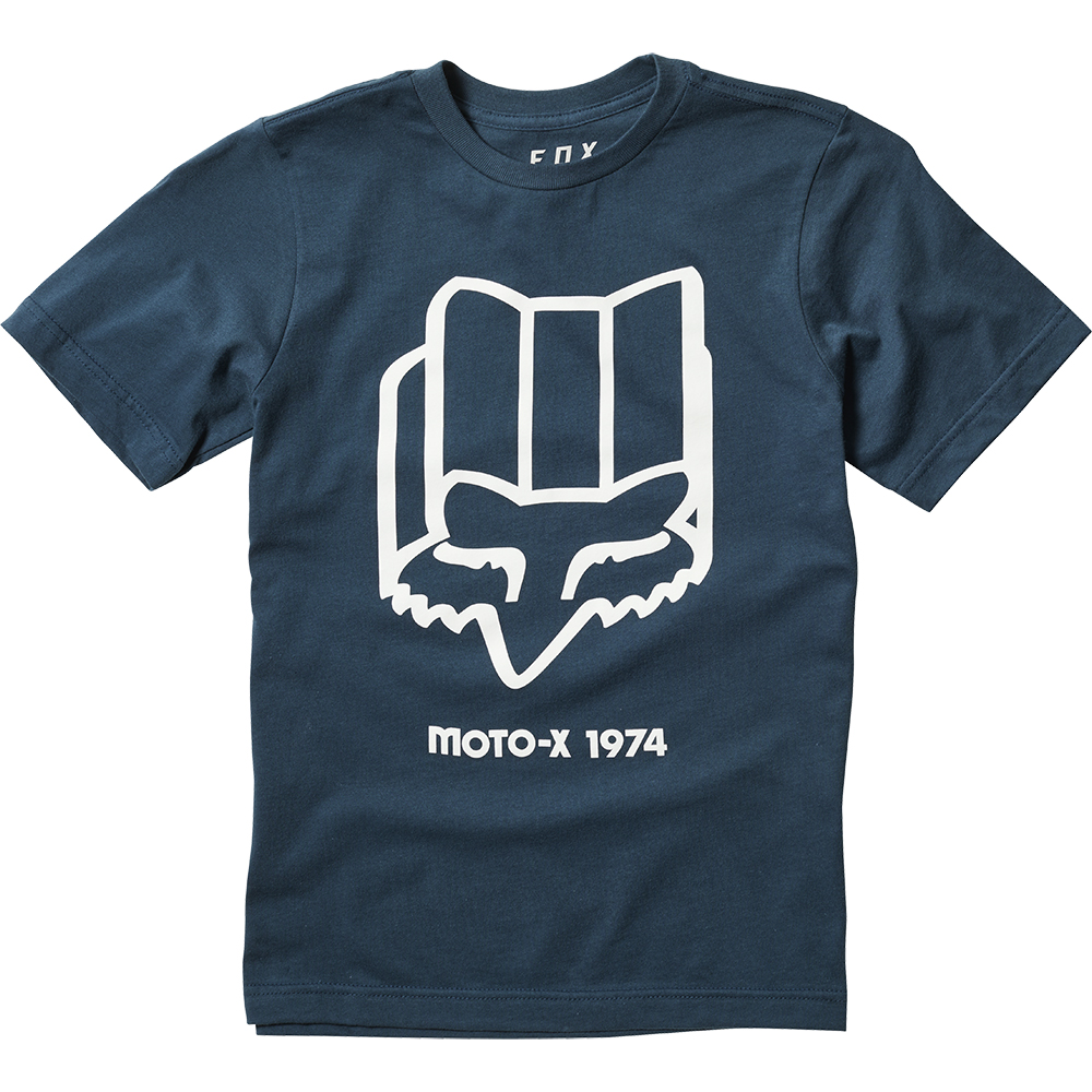 Tee Fox Backlash Youth Navy - Image 1