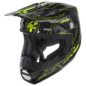 EVS T5 HELMET PINNER BK/HV MD - Image 4