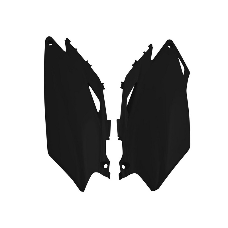 SIDEPANELS RTECH CRF450R 09-10 CRF250R 2010 BLACK - Image 1