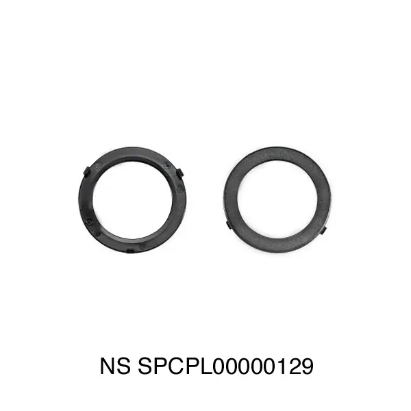 COVER PLATES (OUTSIDE OF VISOR) N44/EVO - DARK GREY - NLA