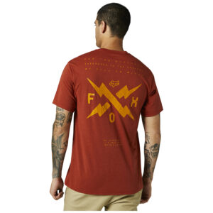 Fox Calibrated Tech Tee Red Clay - Image 2