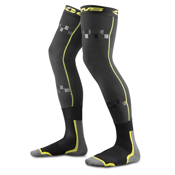 EVS FUSION SOCK/SLVE YL/BK S/M - Image 1