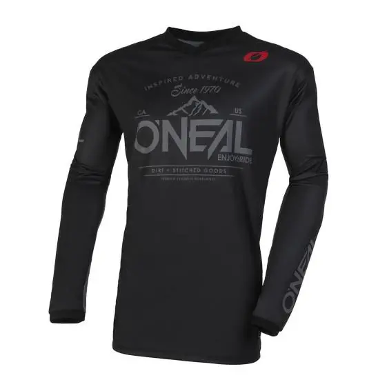 Oneal Element Dirt Motocross Jersey Black/Grey