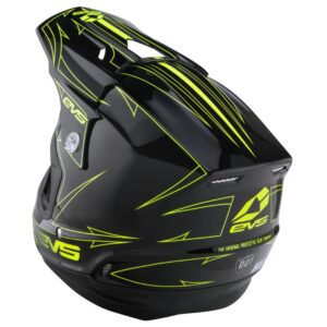 EVS T5 HELMET PINNER BK/HV MD - Image 3