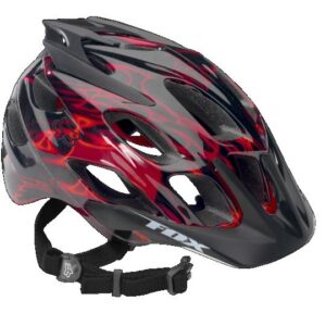 FLUX HELMET [RE-ENTRY RED/BLACK] XS/S - Image 1