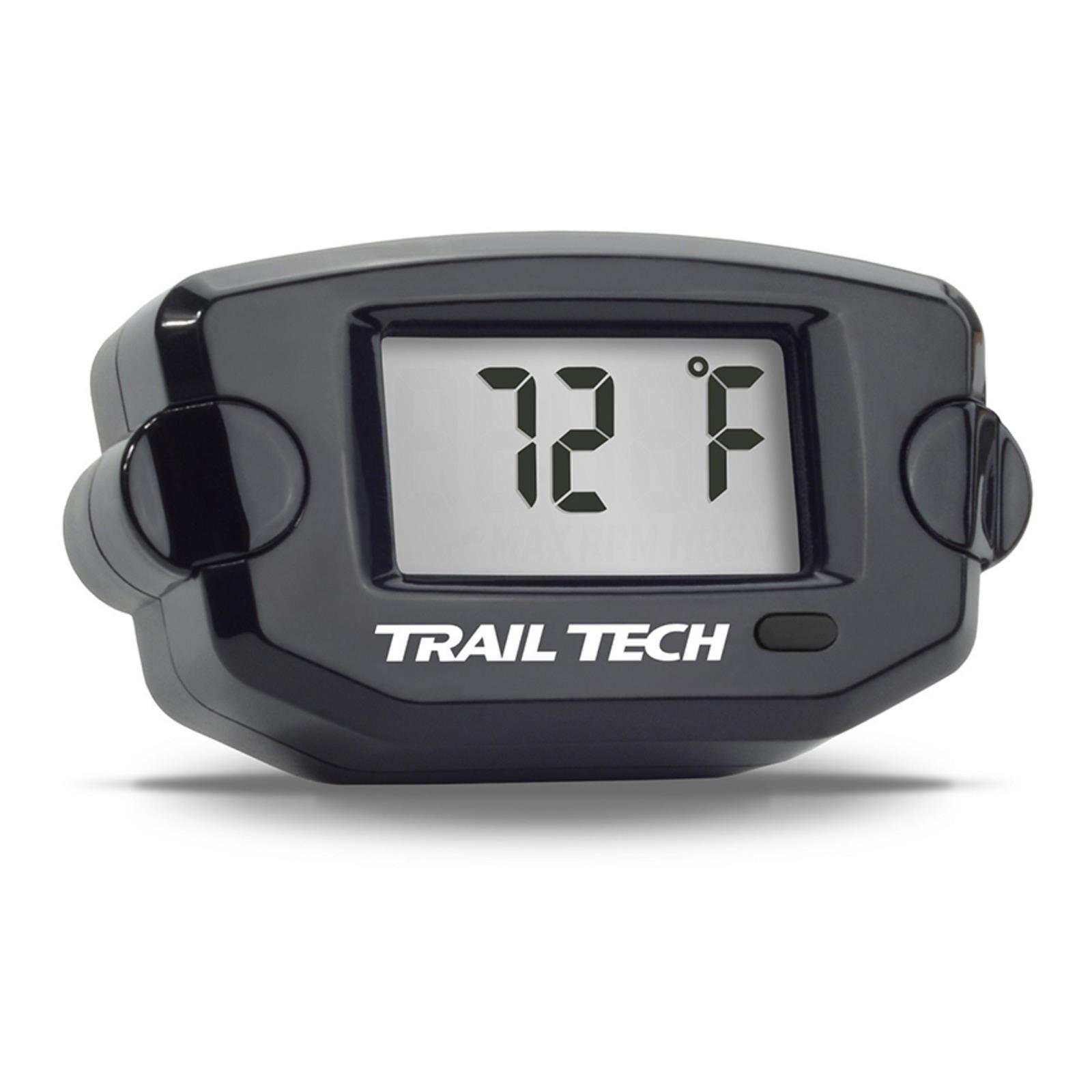 Trail Tech TTO Temperature Meter 14mm Spark Plug - Black - Image 2