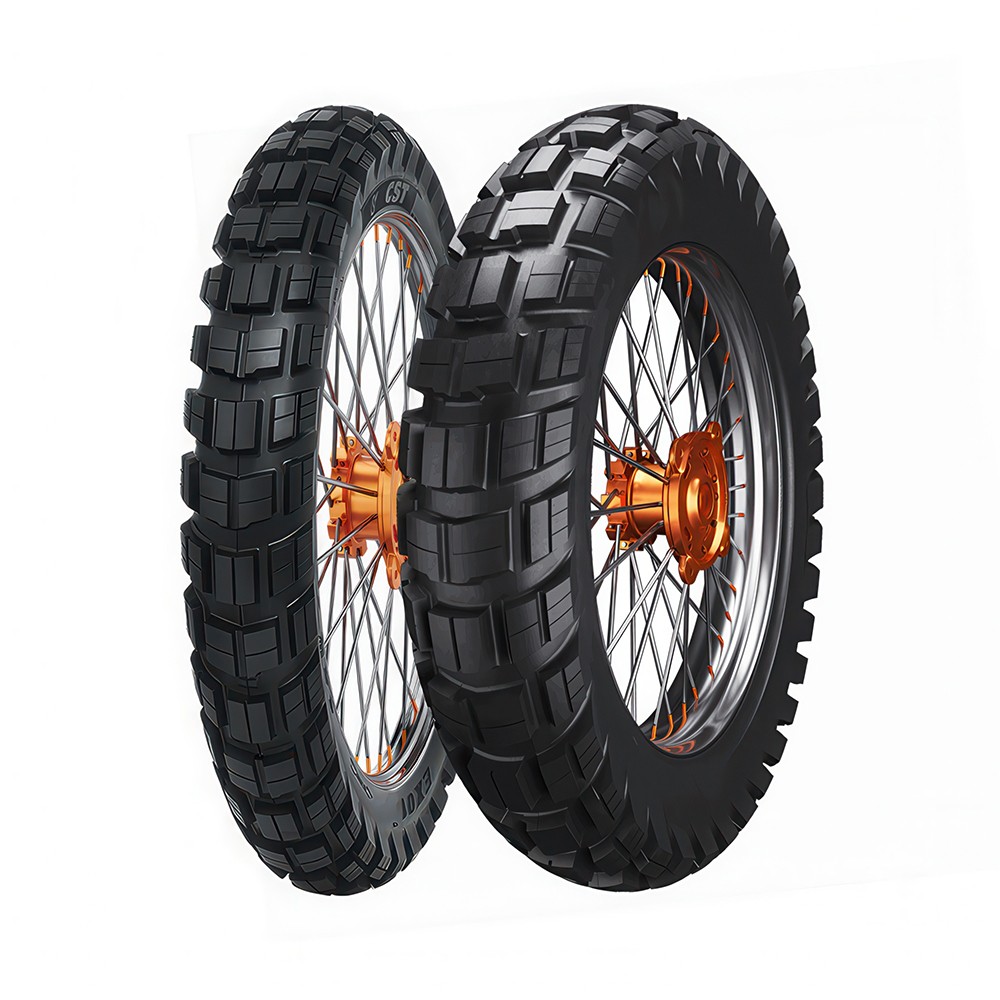 CST EX01 Rear Adventure Tyre 140/80x18 Tubeless - Image 1
