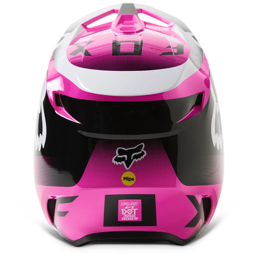 Fox V1 Leed MIPS ECE Motocross Helmet Pink