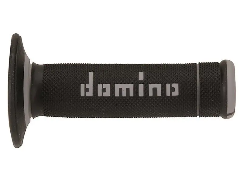 MX/E GRIPS KNURL 120/123mm BLACK/GREEN CLOSED