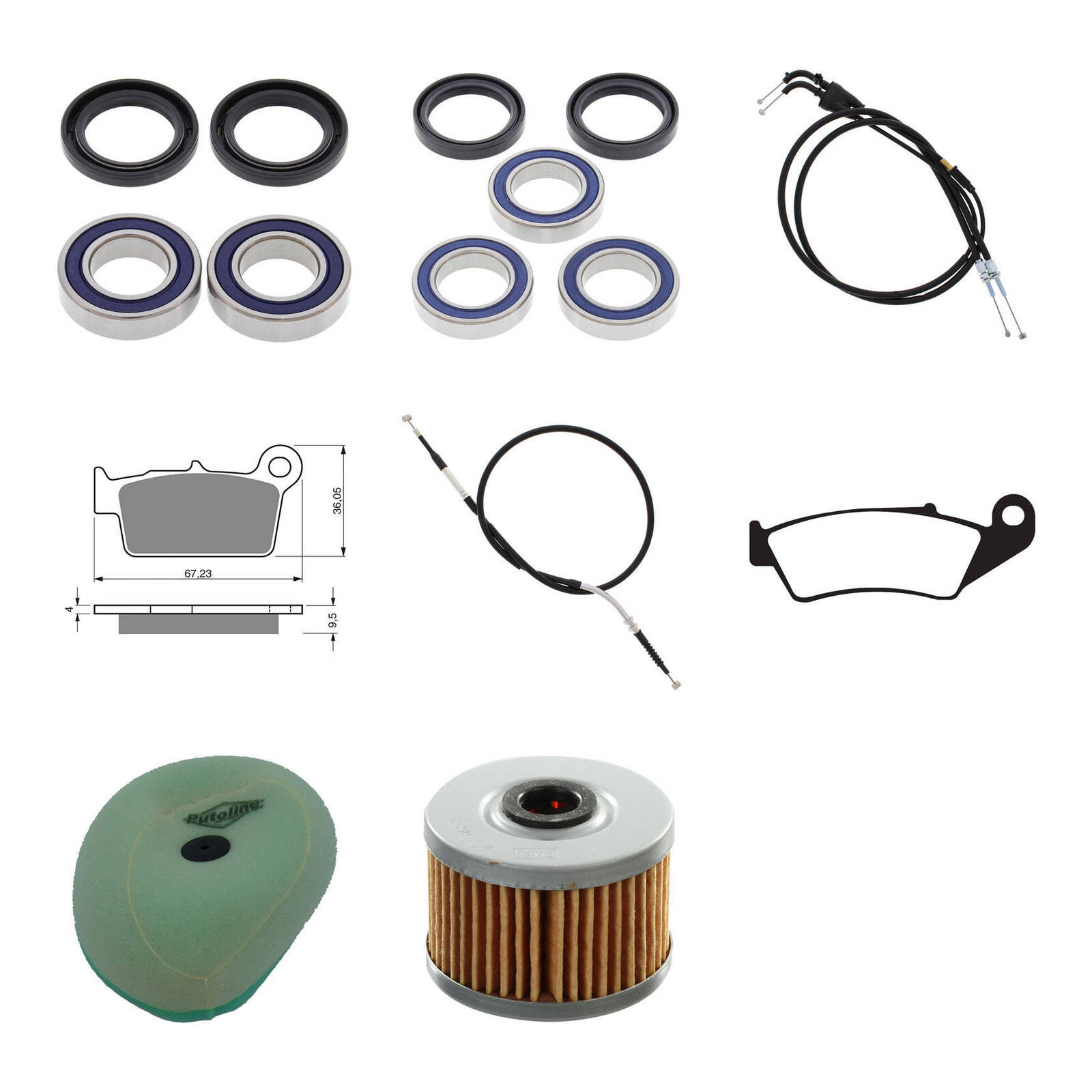 Offroad Refurb Kit - Kawasaki KX450F '13-'15 - Image 1