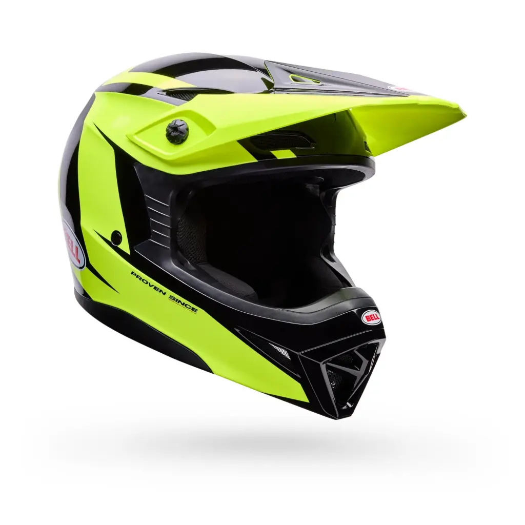 Bell MX-10 Mips Talon ECE Motocross Helmet Yellow/Black