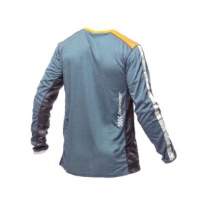 Fasthouse Acadia Long Sleeve Jersey Youth Heather Indigo - Image 2