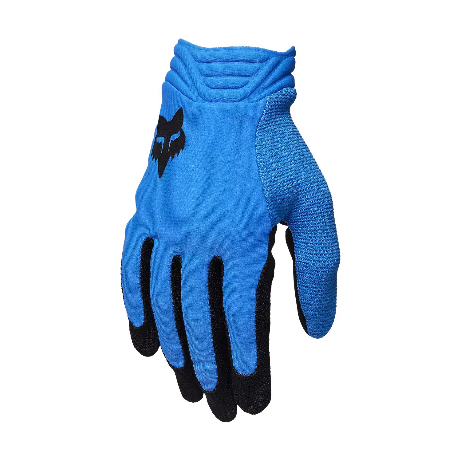 Fox Airline Motocross Gloves Youth True Blue - Image 2