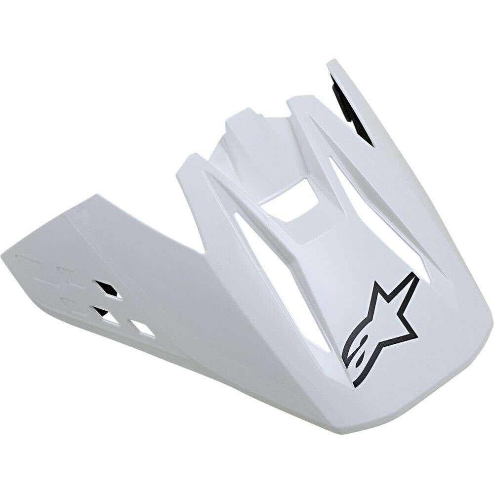 Alpinestars S-M5 Visor Solid Gloss White - Image 1