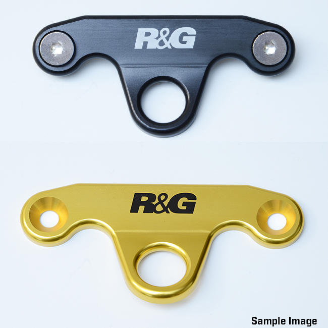 Tie-Down Hooks Gold, Black Kawasaki ZX-25R 20- R&G [] - Image 1