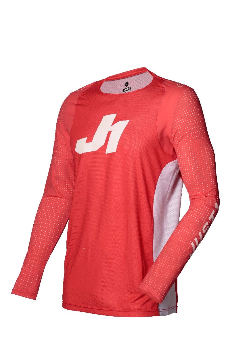 JUST1 J-FLEX MX JERSEY ARIA RD/WHT SM - Image 1