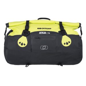 Roll Bag Oxford Aqua T70 Black/Yellow - Image 3