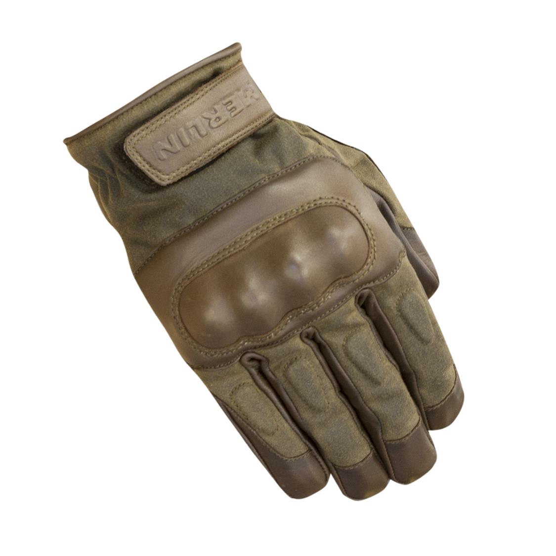 Merlin Ranton Short Wax Road Gloves Brown - Image 2
