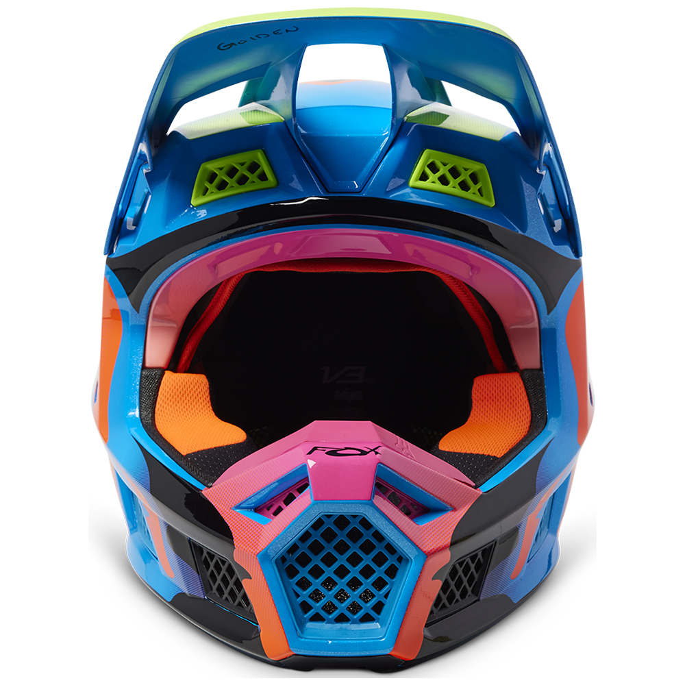 Fox V3 RS Eyeris MIPS ECE Motocross Helmet Multi - Image 5