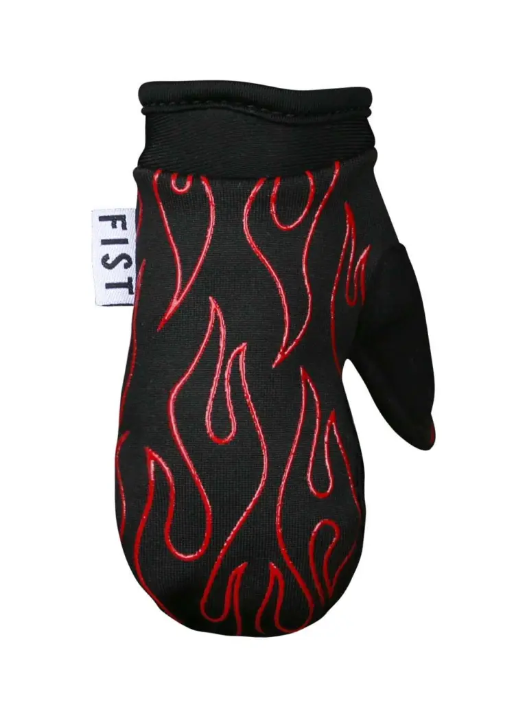 Fist Red Flame Mitt Glove Toddlers