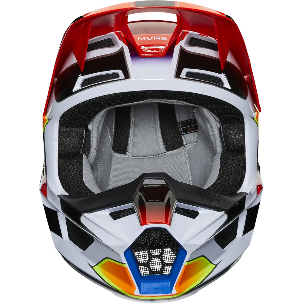 Motocross Helmet Fox V1 Yorr Youth Blue/Red